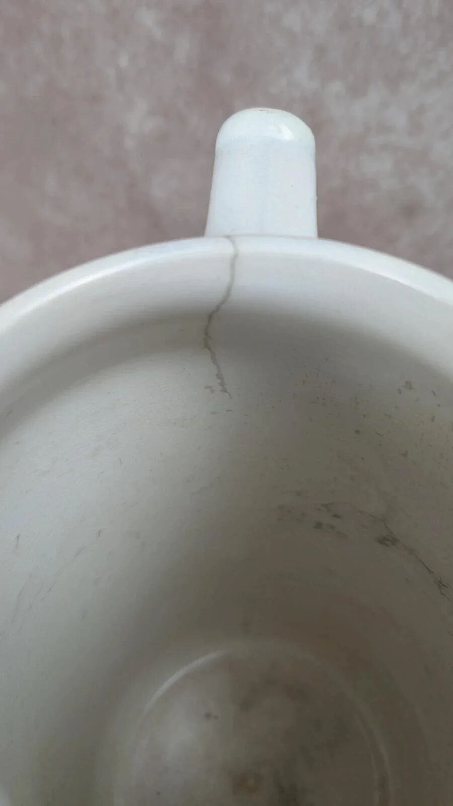 Grand pot de toilette ancien Digoin modèle Parma