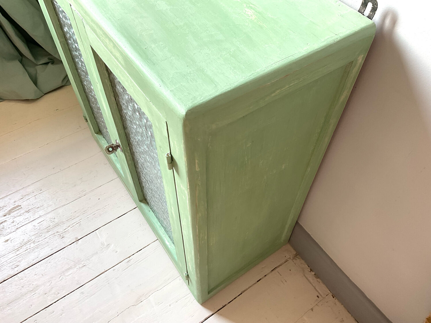 Vintage wall-mounted cabinet