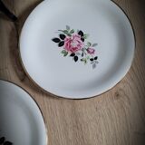 Set 4 assiettes desser Marylise Amandinoise