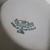 Creil and Montereau tureen 19th white earthenware