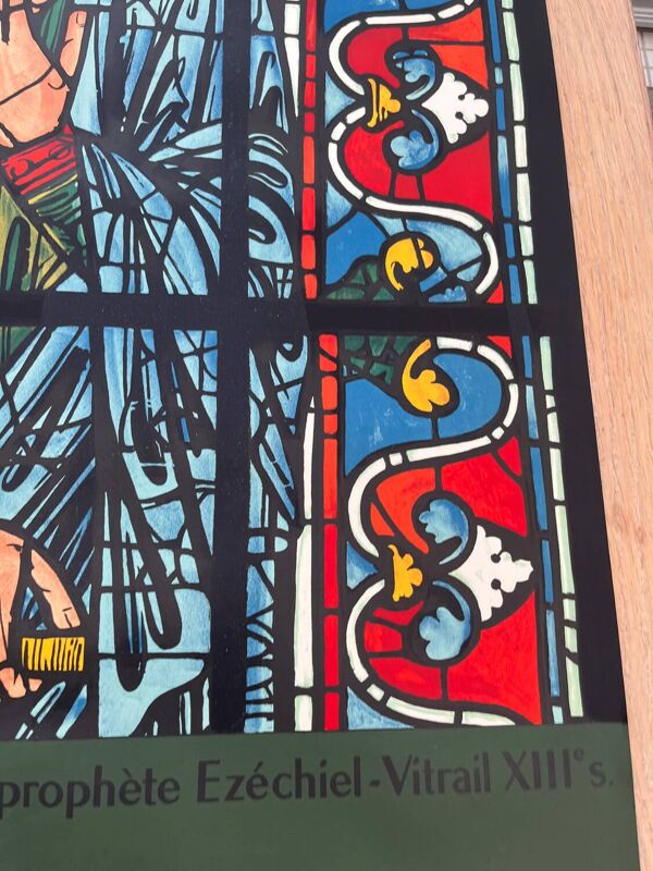 Affiche la cathédrale de Bourges