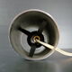 Lampe cylindre incliné vintage 1970 space age