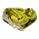 1950s large triangular ashtray - centerpiece or catch-all in Murano glass by Flavio Poli. Made in Italy. 20 x 17 x 13.5 h cm / 2.8 kg.