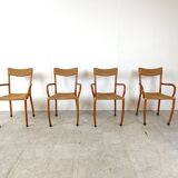 Mid century scandinavian dining chairs, set of 4, 1960s