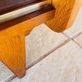 Storage unit/Library with sliding glass doors 1960s