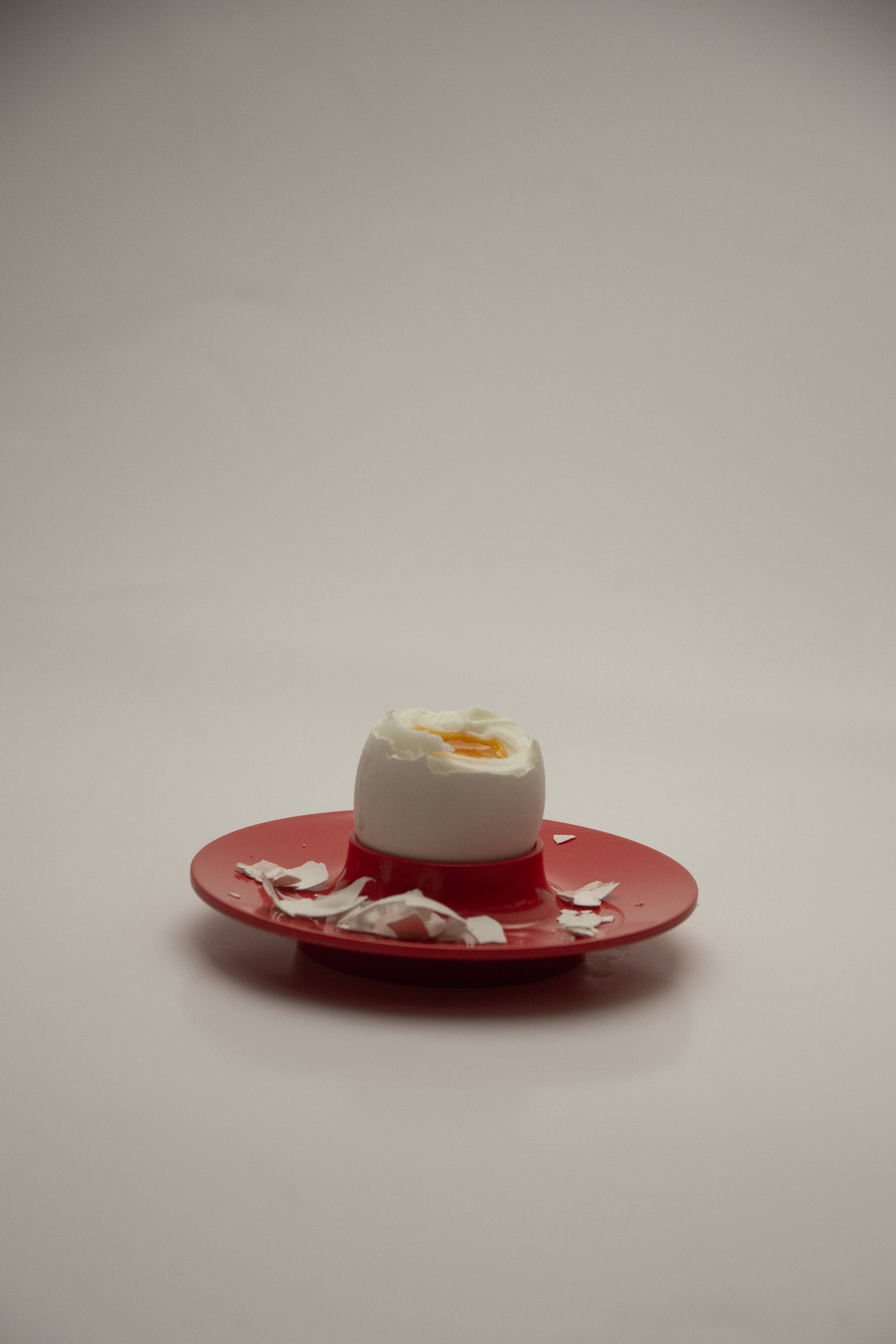 Set of 3 egg cups Space Age – Bjørn Christensen, 1960s