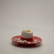 Set of 3 egg cups Space Age – Bjørn Christensen, 1960s
