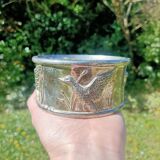 Silver bird bowl