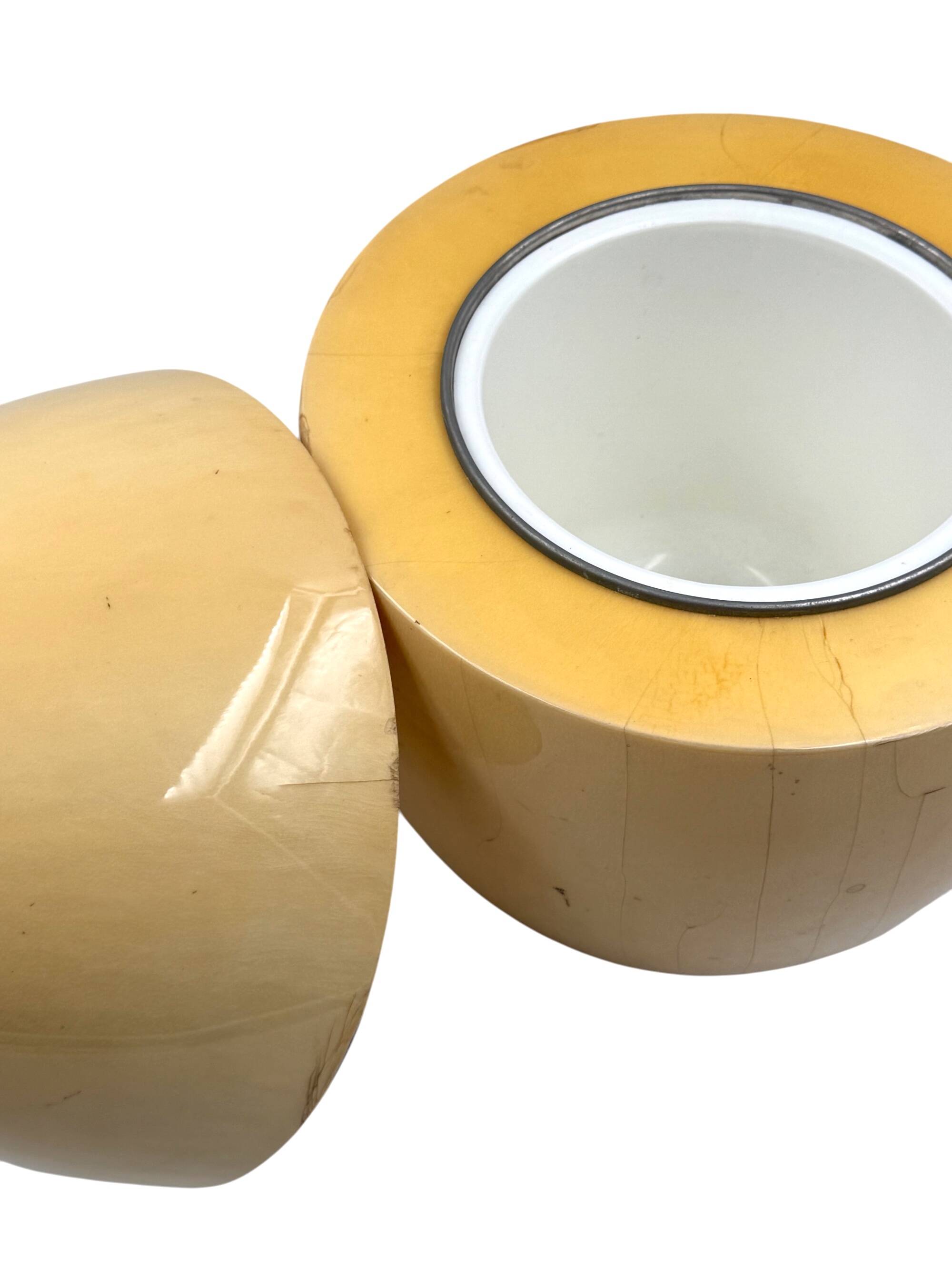 Tommaso Barbi, rare egg shaped large parchment box, TB Italy, ca. 1970