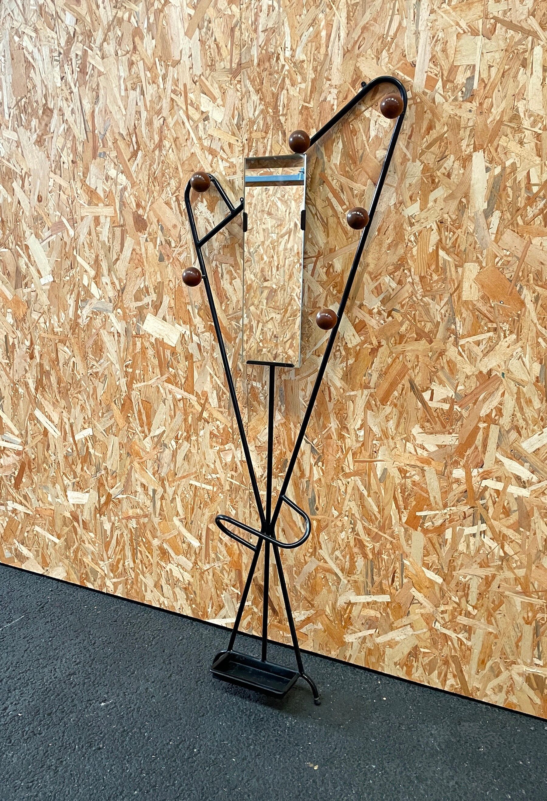 Wall coat rack 1950s
