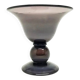 Postmodern vase, glass, design by J. Słuczan-Orkusz, Poland, 1970s