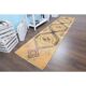 1970s Vintage Turkish Oushak Handmade Wool Runner 72x303
