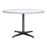 Table à manger ronde de l'ère spatiale, années 1970