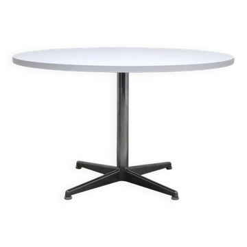 Table à manger ronde de l'ère spatiale, années 1970