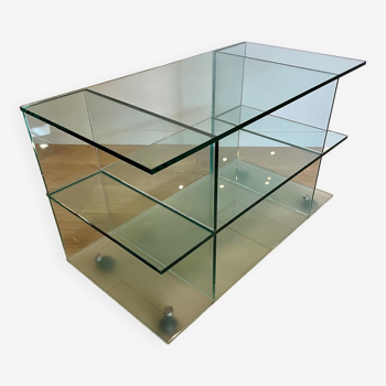 Glass TV stand