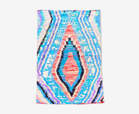 Tapis marocain boucherouite 110x180 cm