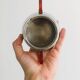 Metal sugar bowl
