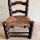 Brutalist low chair