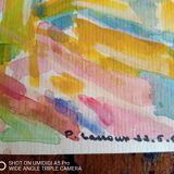 Pierre Lacroux (1909-1993) Gouache on paper 24 x 32 cm - from 1989 - (288)