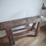 Small wooden workbench