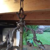 lustre lanterne laiton plafonnier