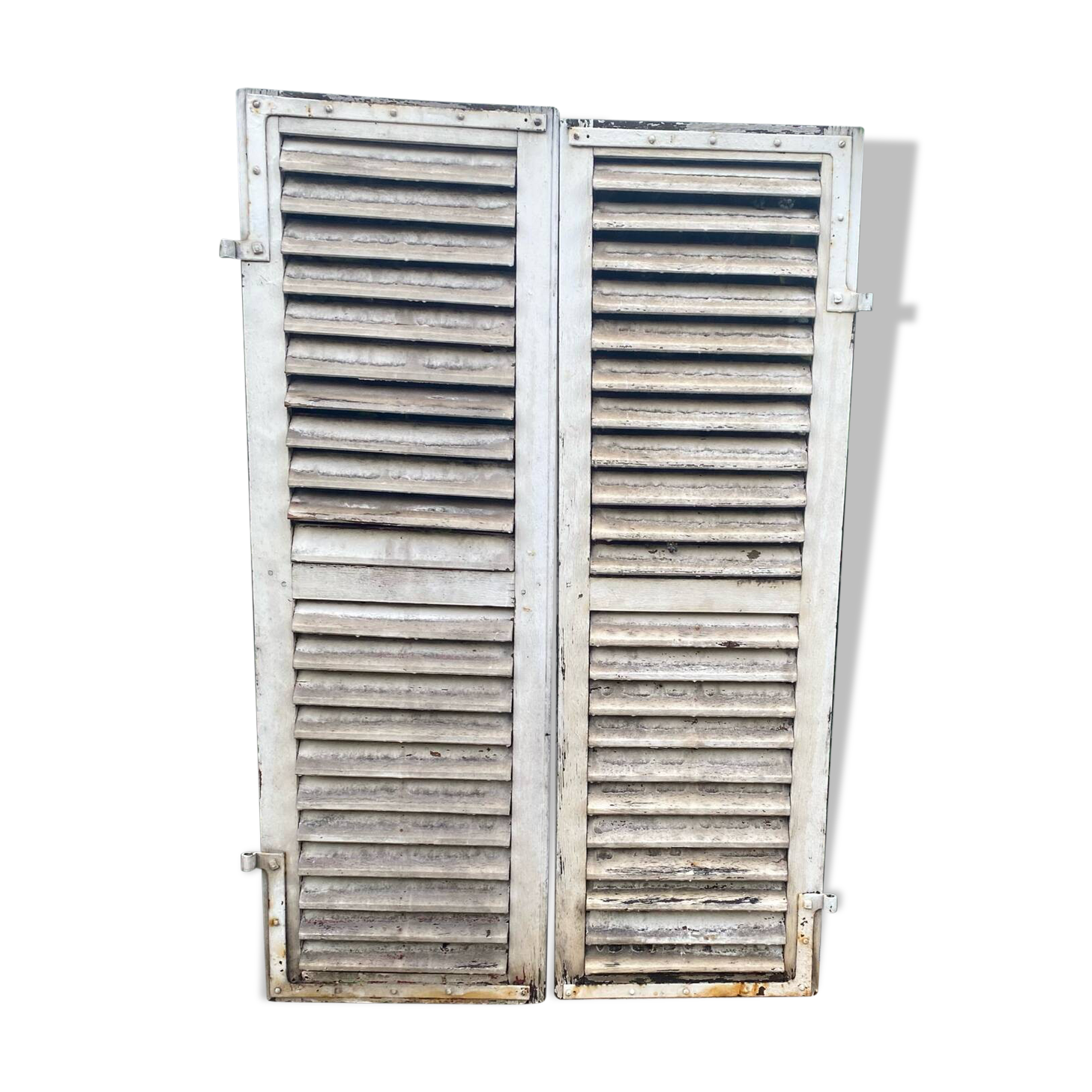Old wooden shutters