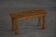 Table / Occasional Table in Carved Solid Oak from the Mid-Century by a Danish Cabinetmaker, 1979
