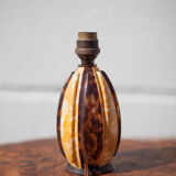 Art Deco Tortoiseshell Style Lamp Base