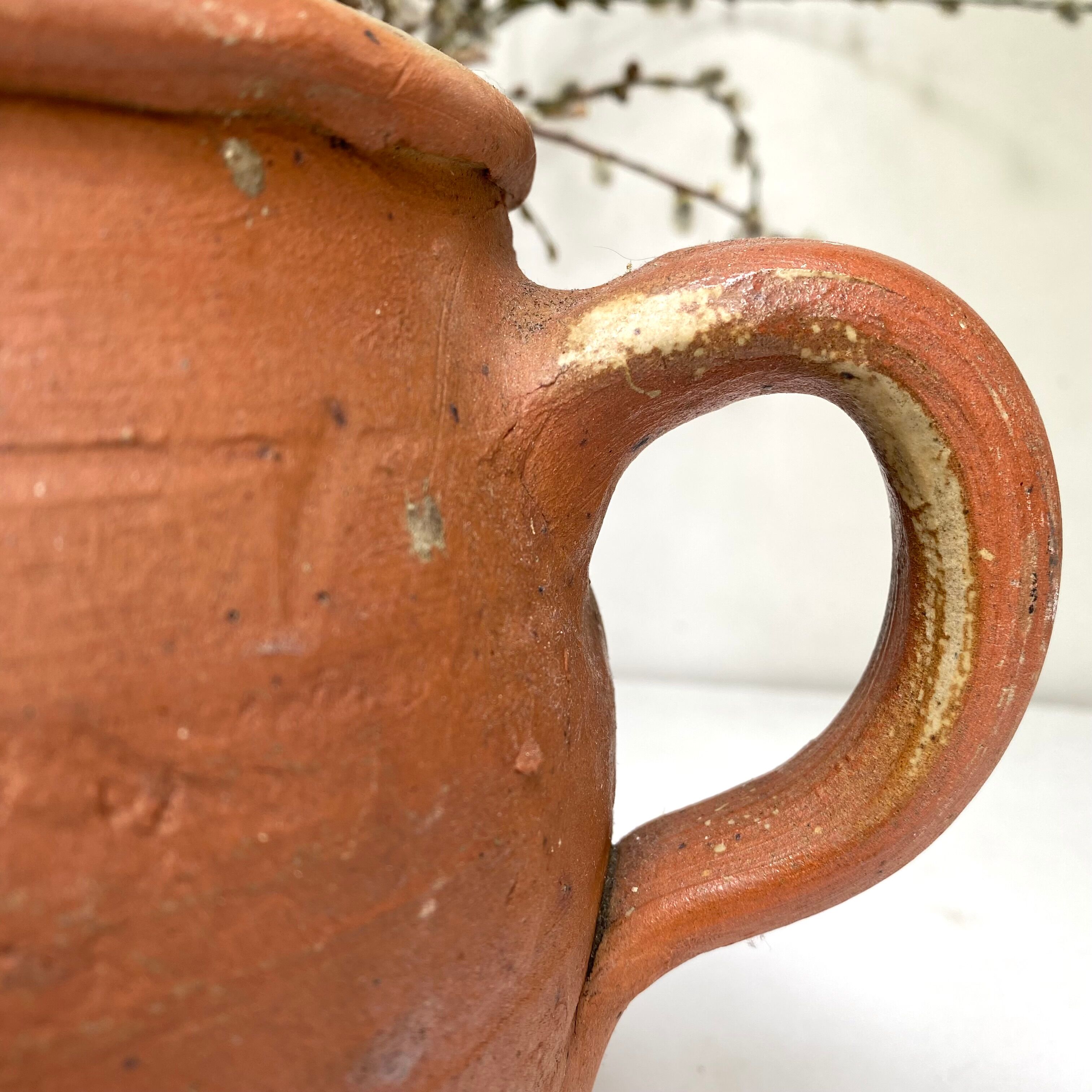 Ancient terracotta pot