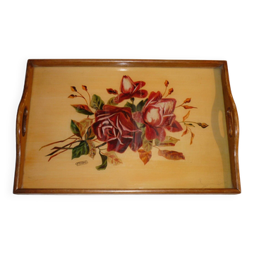 Old ermond wooden tray from the 30s-40s