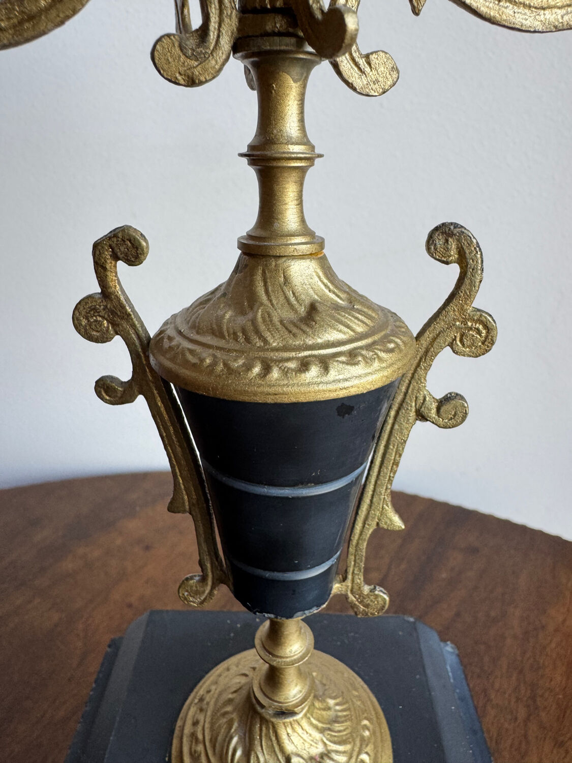 Pair of 5-light candelabra in Empire style