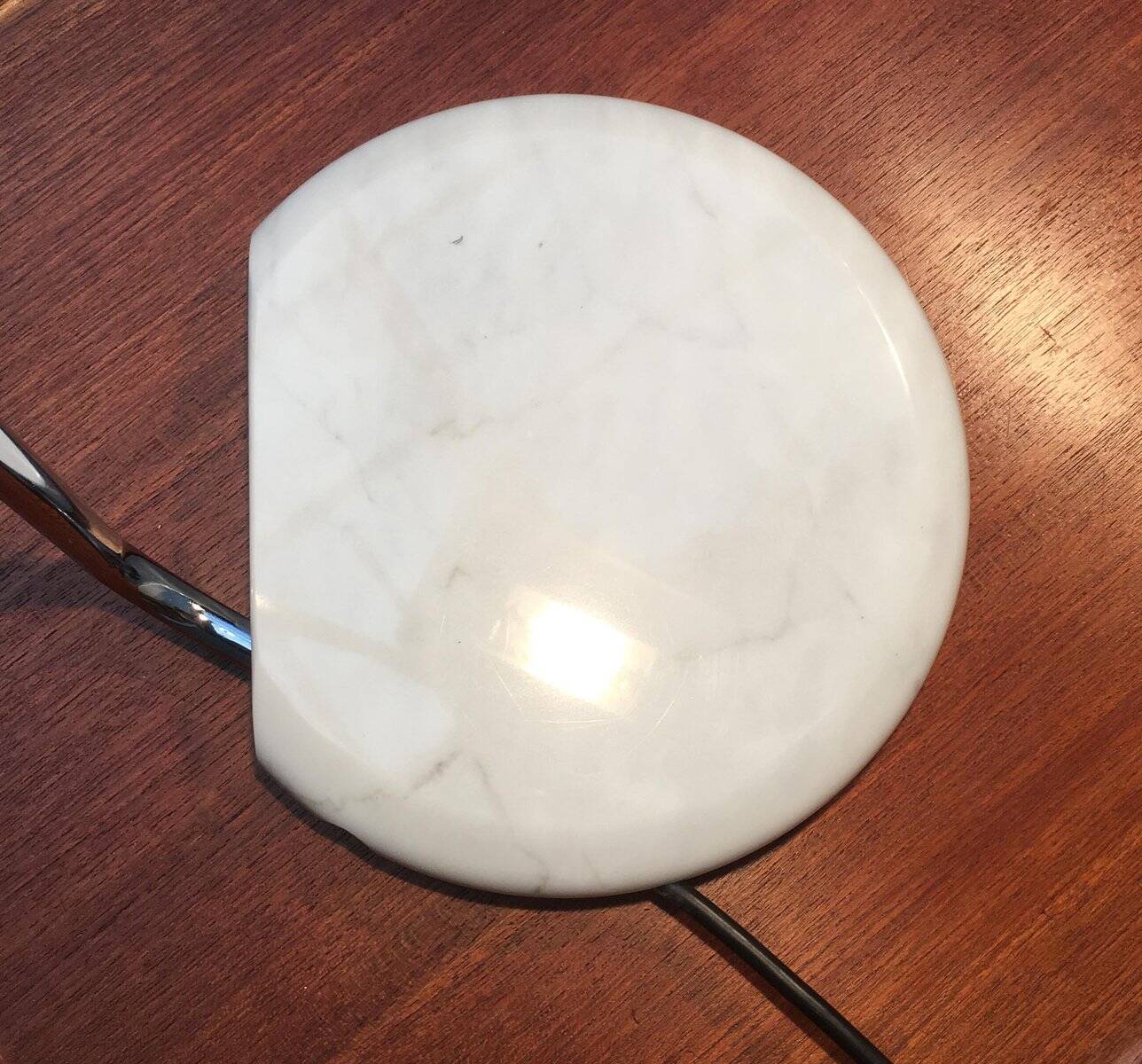 Vintage italian table lamps tegola by bruno gecchelin for blu italia, set of 2