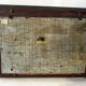 Mid-century carved and painted Alpine table L 56 cm/H 43 cm
