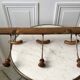 patère en bois type dortoirs années 50