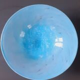 Blown glass paste cup from the 60s