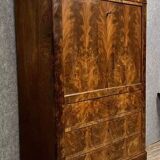 Secretary from the Lois Philippe period / Restoration in mahogany and maple circa 1820