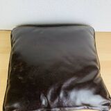 Coussin vintage en cuir