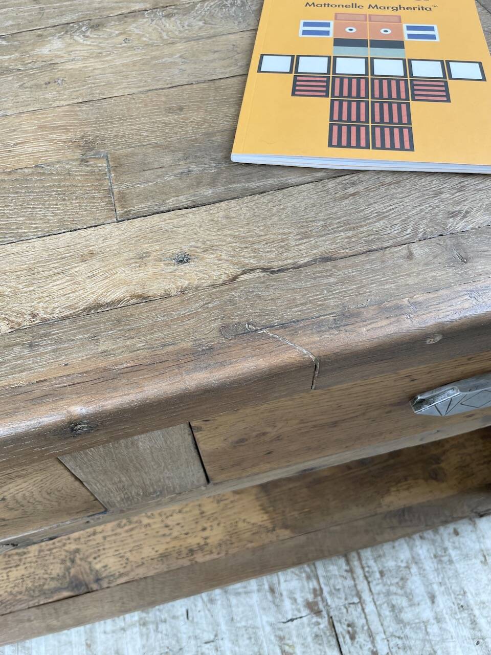 Comptoir en chêne XXL 260 cm