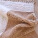 Beige Berber rug in pure wool