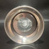 Glass and pewter vase