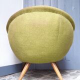 Chair egg egg 50s green