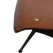 Vintage industrial children's chair, school chair, Dutch design