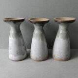 6 stoneware mazagrans signed VN