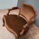 Fauteuil cabriolet de style Louis XV