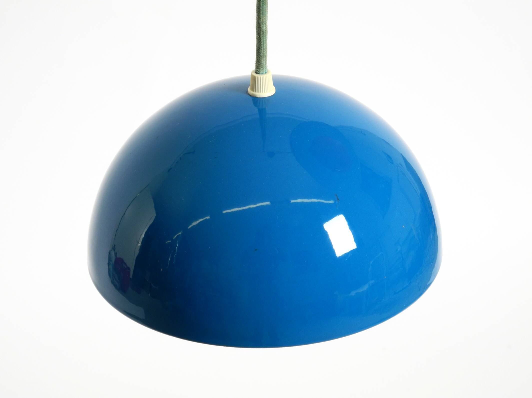 enamelled double shade Flower Pot pendant lamp by Verner Panton for Poulsen