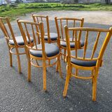 Set of 5 bistro chairs