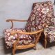 Pair of vintage 1950 armchairs