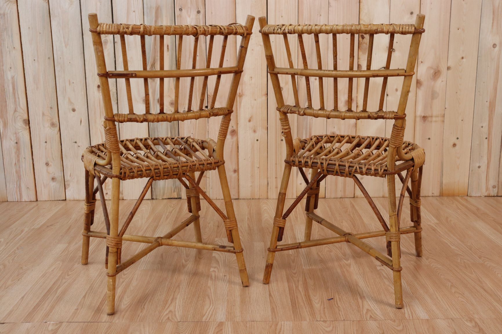 Rattan chairs