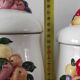 4 pots de cuisine en barbotine