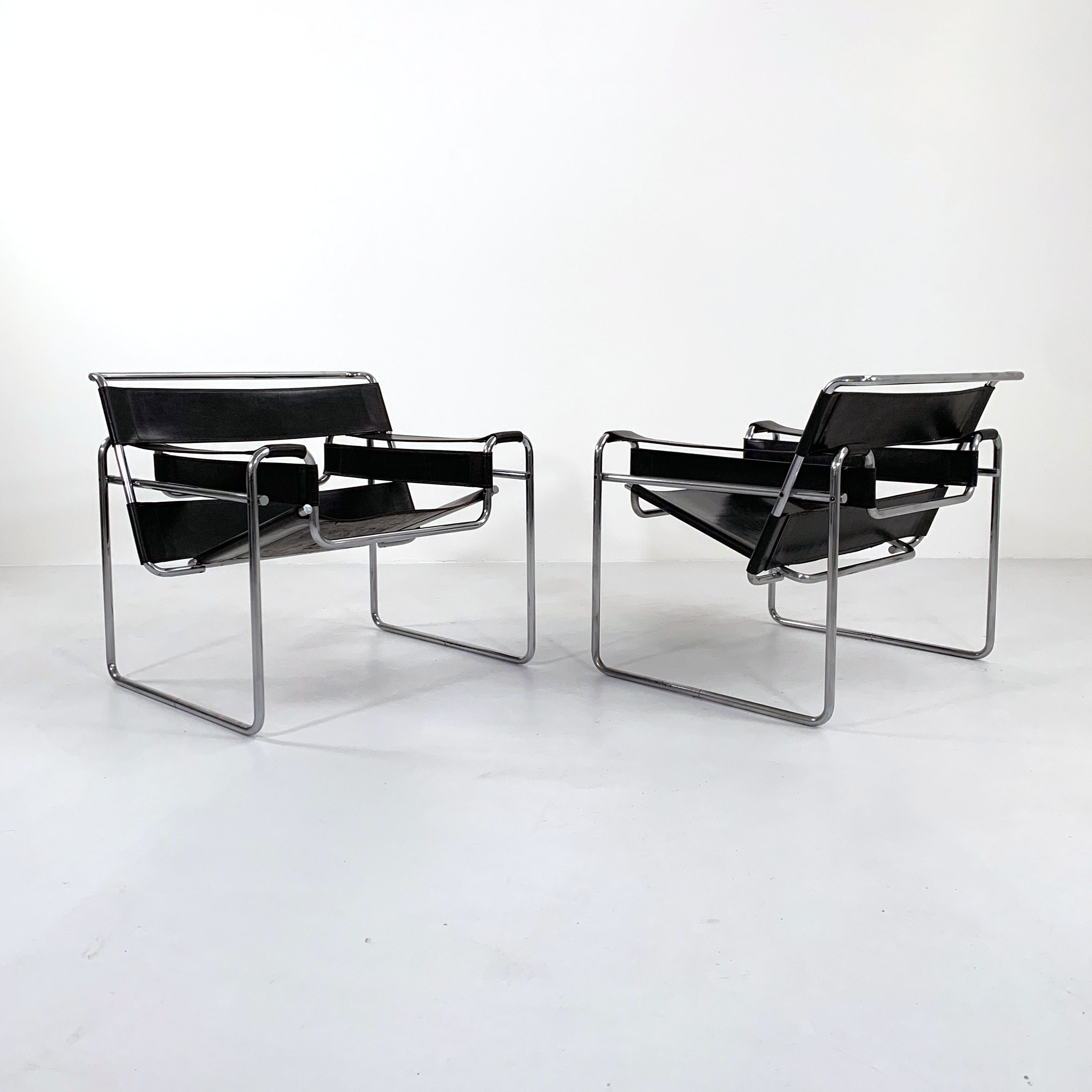 Armchair B3 Wassily by Marcel Breuer gavina edition, 1970